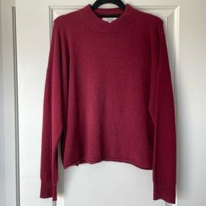 Madewell Cashmere Mockneck Sweater